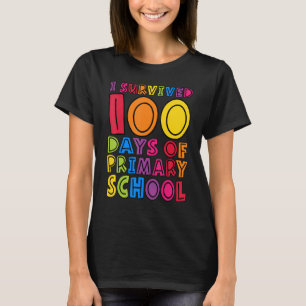 Camiseta Sobrevivi a 100 dias de Professores do Ensino Médi