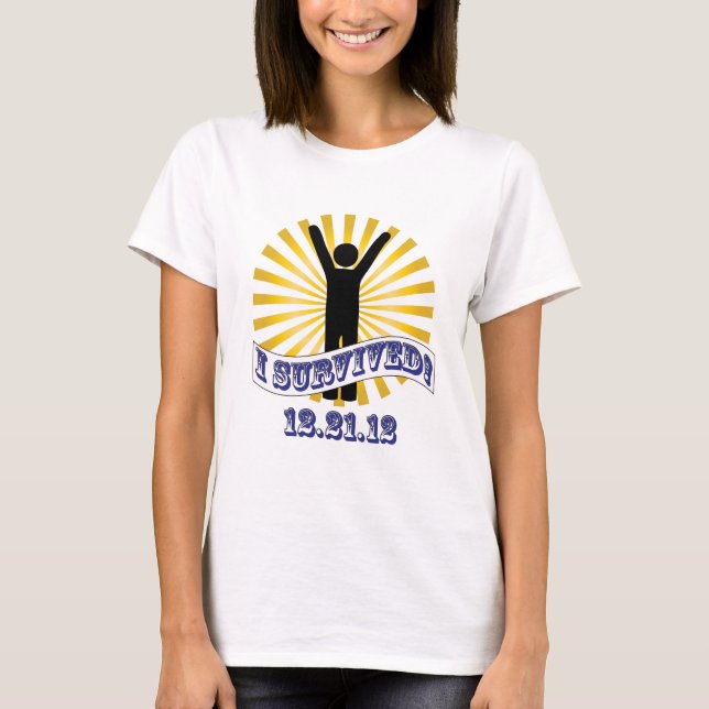 Camiseta Sobrevivi a 12.21.12 (Frente)