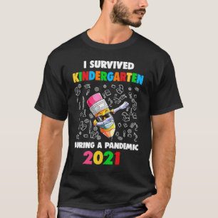 Camiseta Sobrevivi à 5 durante a graduação da Pandemia em 2