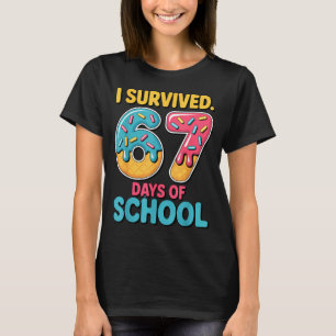 Camiseta Sobrevivi a 67 Dias de Escola Contagem Regressiva