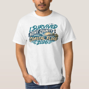 Camiseta Sobrevivi à Enchente Costeira do Condado de Kent 2