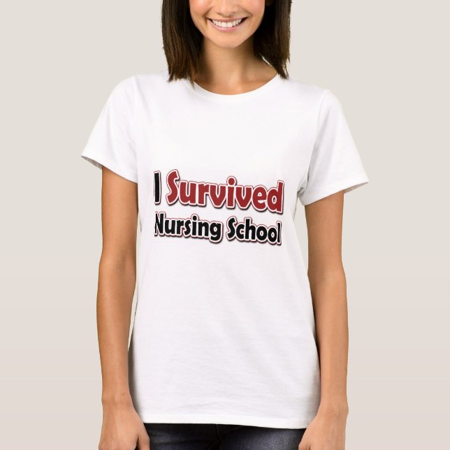 Camiseta Sobrevivi à Enfermeira (Frente)