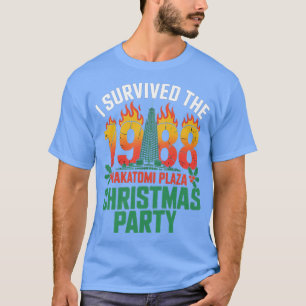 Camiseta Sobrevivi à festa de Natal de Nakatomi Plaza de 19