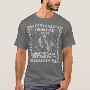 Camiseta Sobrevivi à festa de Natal de Nakatomi Plaza de 19