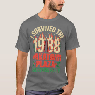 Camiseta Sobrevivi à festa de Natal de Nakatomi Plaza de 19
