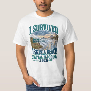 Camiseta Sobrevivi à Inundação Costeira de Virginia Beach 2