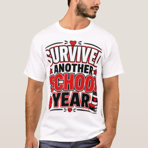 Camiseta Sobrevivi a Mais um Ano Letivo