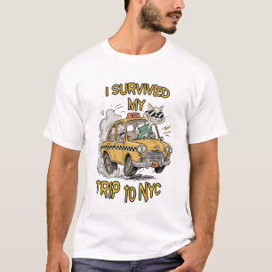 Camiseta Sobrevivi à Minha Viagem para NYC