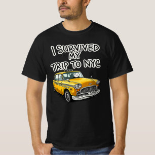 Camiseta Sobrevivi à minha viagem para NYC Viagem para Nova