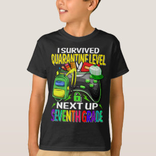 Camiseta Sobrevivi à Quarentena Próximo ao Jogo do Sétim