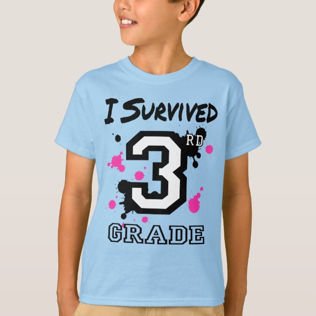 Camiseta Sobrevivi ao 3º ano (Frente)