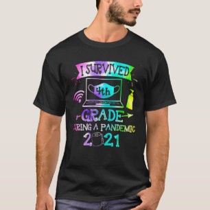 Camiseta Sobrevivi ao 4º ano durante uma pandemia 2021 T Sh