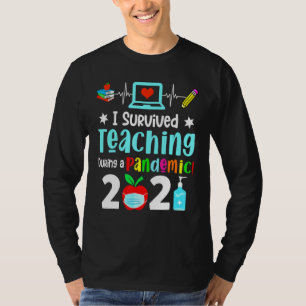 Camiseta Sobrevivi Ao Ensino Durante Uma Pandemia De 2021 M