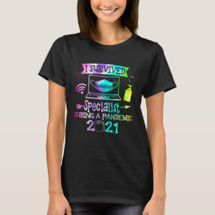 Camiseta Sobrevivi Ao Especialista Em Leitura Durante Uma P