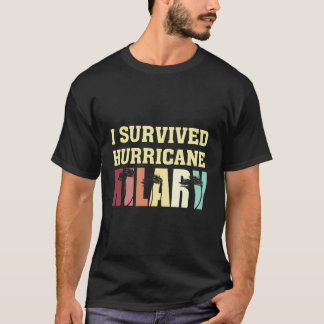 Camiseta Sobrevivi ao furacão Hilary Shirt Survivent