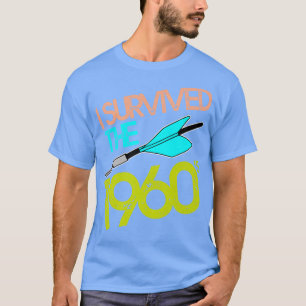 Camiseta Sobrevivi ao jogo dos mísseis Jarts dos anos 60