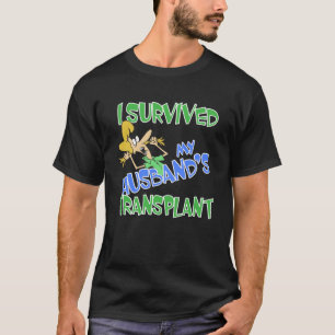 Camiseta Sobrevivi ao meu marido transplantando a esposa cu