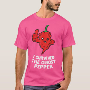 Camiseta Sobrevivi Ao Pimenta Fantasma