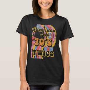 Camiseta Sobrevivi aos Anos setenta 280º 80
