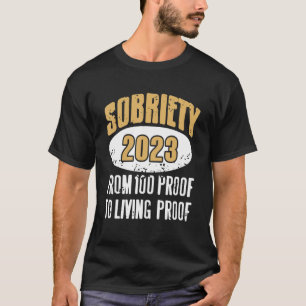 Camiseta Sobriedade 2023 De 100 Provas Para Provas Vivas Ca