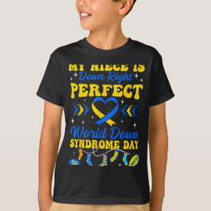 Camiseta Sobrinha é absolutamente perfeito mundo síndrome d