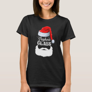 Camiseta Sobrinho Claus da Família de Homenagem de Natal Ch