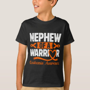 Camiseta Sobrinho de um guerreiro conscientização leucemia