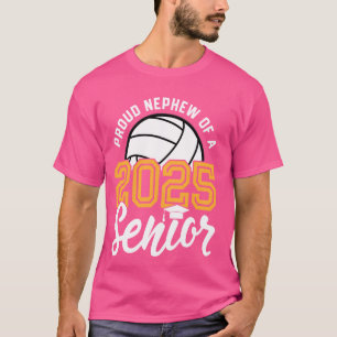Camiseta Sobrinho De Uma Classe De Graduação De Voleibol De