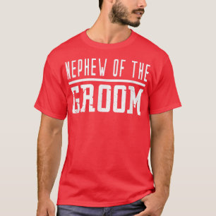 Camiseta Sobrinho do Noivo do Grupo de Solteiros Masculino