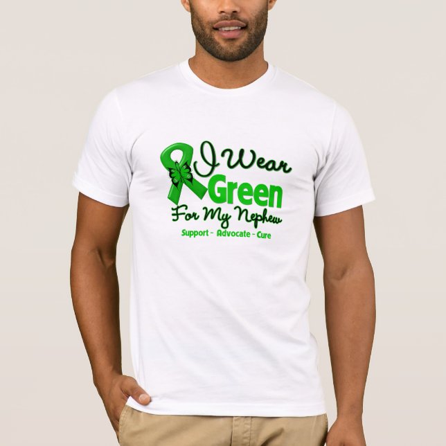Camiseta Sobrinho - Fita de Consciência Verde (Frente)