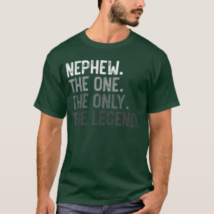 Camiseta Sobrinho Um Só Lenda Divertido Sobrinho para Dia d