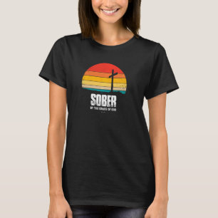 Camiseta Sóbrio Com A Graça De Deus Aa Recuperação Christia