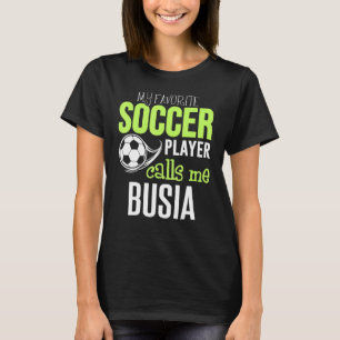 Camiseta Soccer Busia Design - Meu Jogador Favorito Me Liga