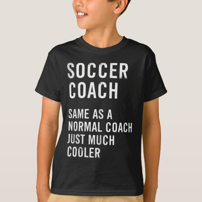 Camiseta Soccer Coach Definition Funny  (Frente)