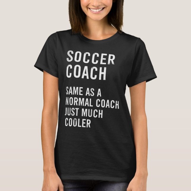 Camiseta Soccer Coach Definition Funny  (Frente)