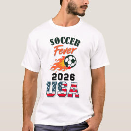 Camiseta SOCCER Fever 2026 USA Fan Gear Limited Edition
