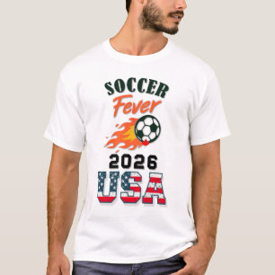 Camiseta SOCCER Fever 2026 USA Fan Gear Limited Edition