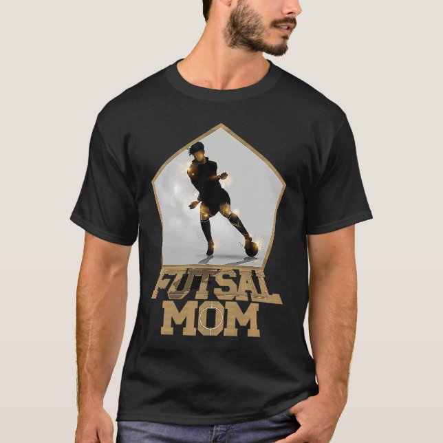 Camiseta Soccer Football Futsal Mom playing Futsal (Frente)