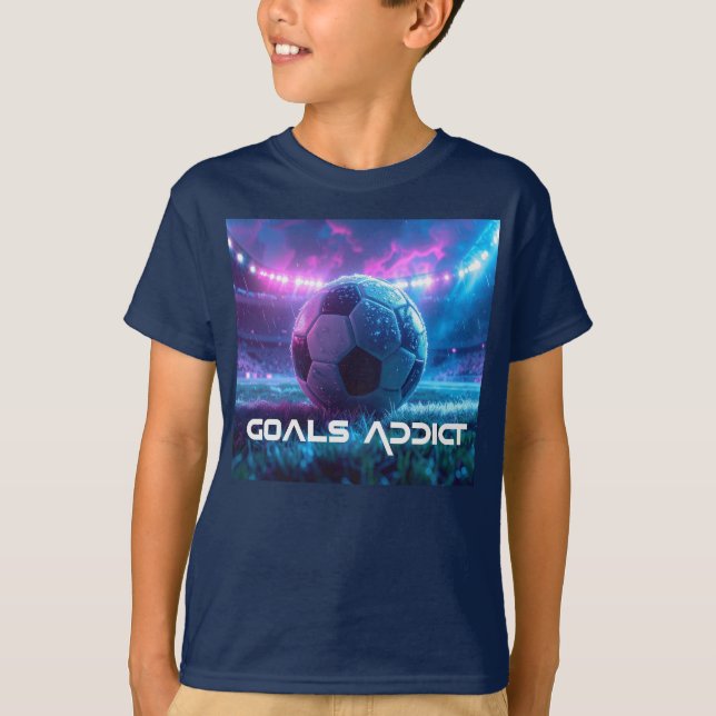 CAMISETA SOCCER - FOOTBALL - GOALS (Frente)