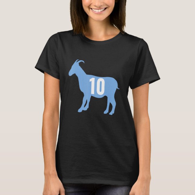 Camiseta Soccer Goat 10 Argentina (Frente)