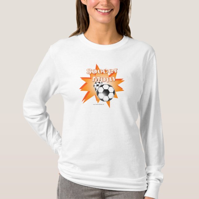 Camiseta Soccer Mãe (Frente)