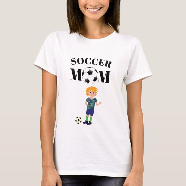 Camiseta Soccer Mãe (Frente)