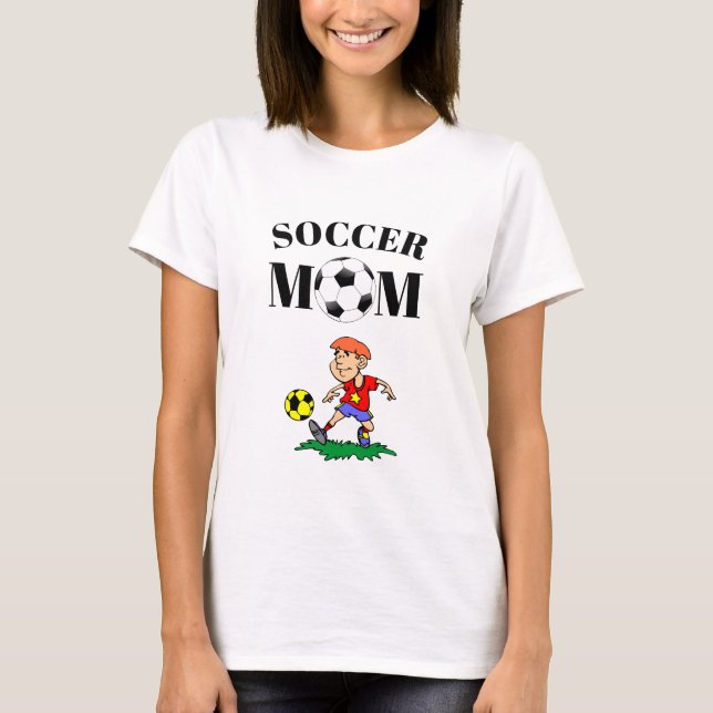 Camiseta Soccer Mãe (Frente)