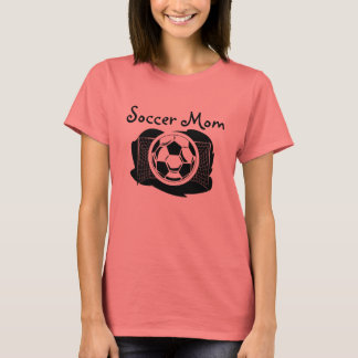 Camiseta Soccer Mãe Ringer Tee