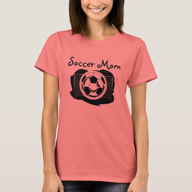 Camiseta Soccer Mãe Ringer Tee (Frente)