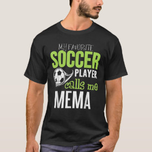 Camiseta Soccer Mema Meu Jogador Favorito Me Liga