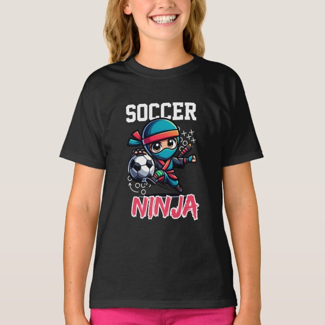 Camiseta Soccer Ninja | Especial Anime Vintage (Frente)