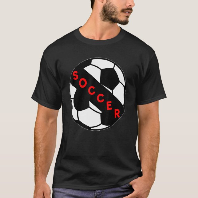 Camiseta Soccer players man woman kids (Frente)