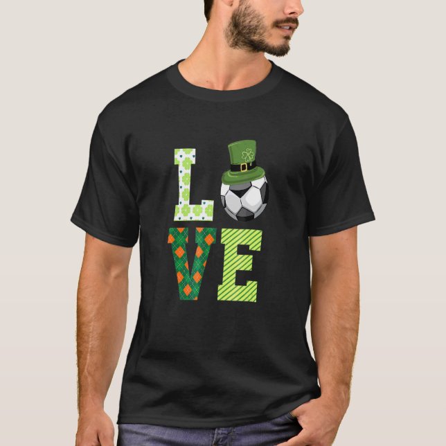Camiseta Soccer St Patrick's Day Soccer (Frente)