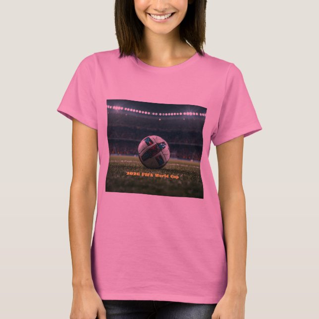 Camiseta Soccer World Cup 2026 (Frente)